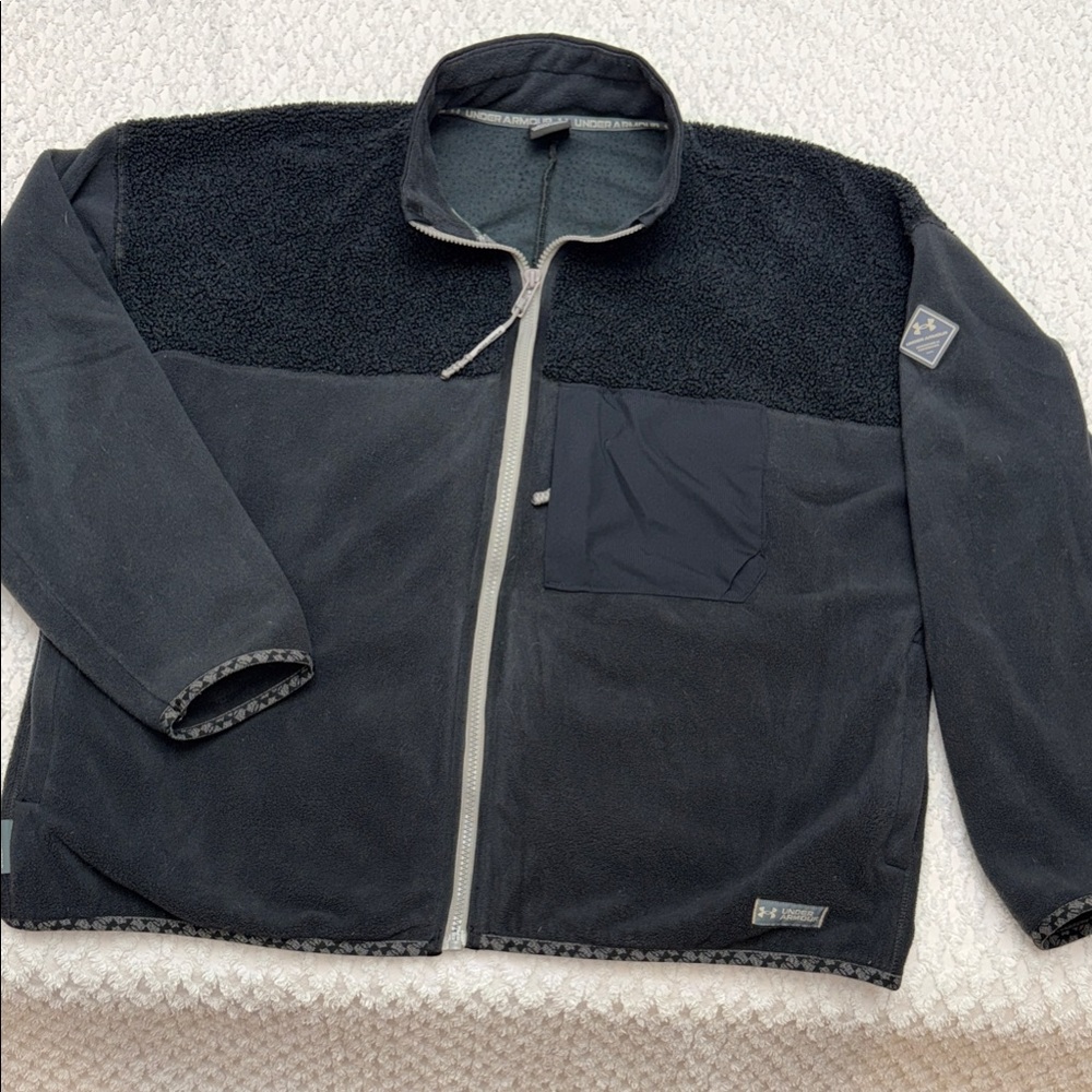 Under Armour Black and Gray Jacket